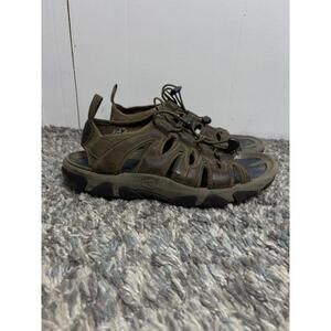 Keen Shoes Mens 10 Newport H2 Open Toe Daytone Sandals Leather Caged Toggle